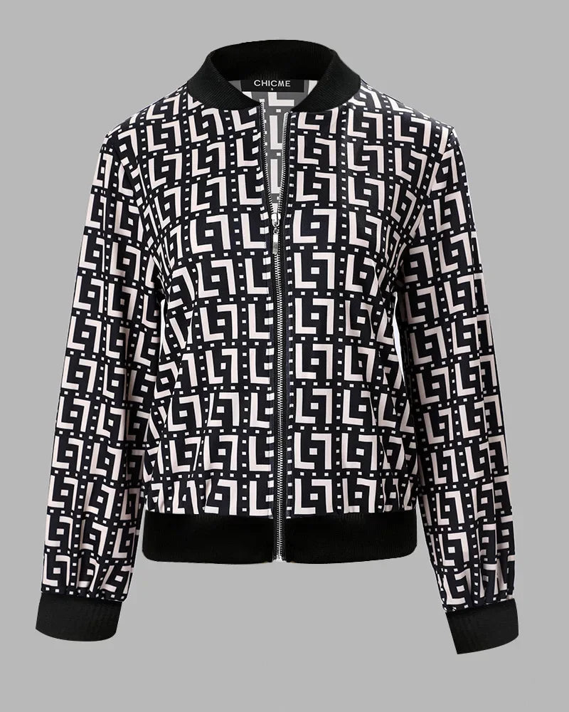 Damesvest Met Lange Mouwen Elegante Stijl