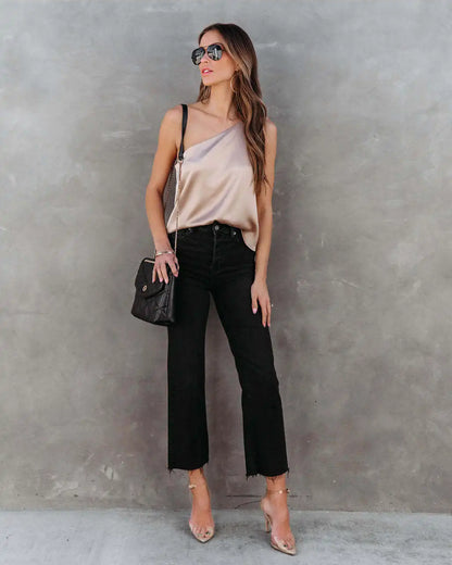 Vrouwelijke Top Elegante Schoudermode voor Dames