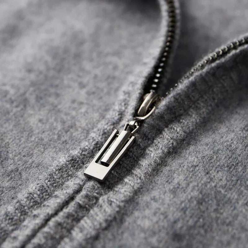 Elegante Herenjas Aurelio Stijlvol Zwarte Jas