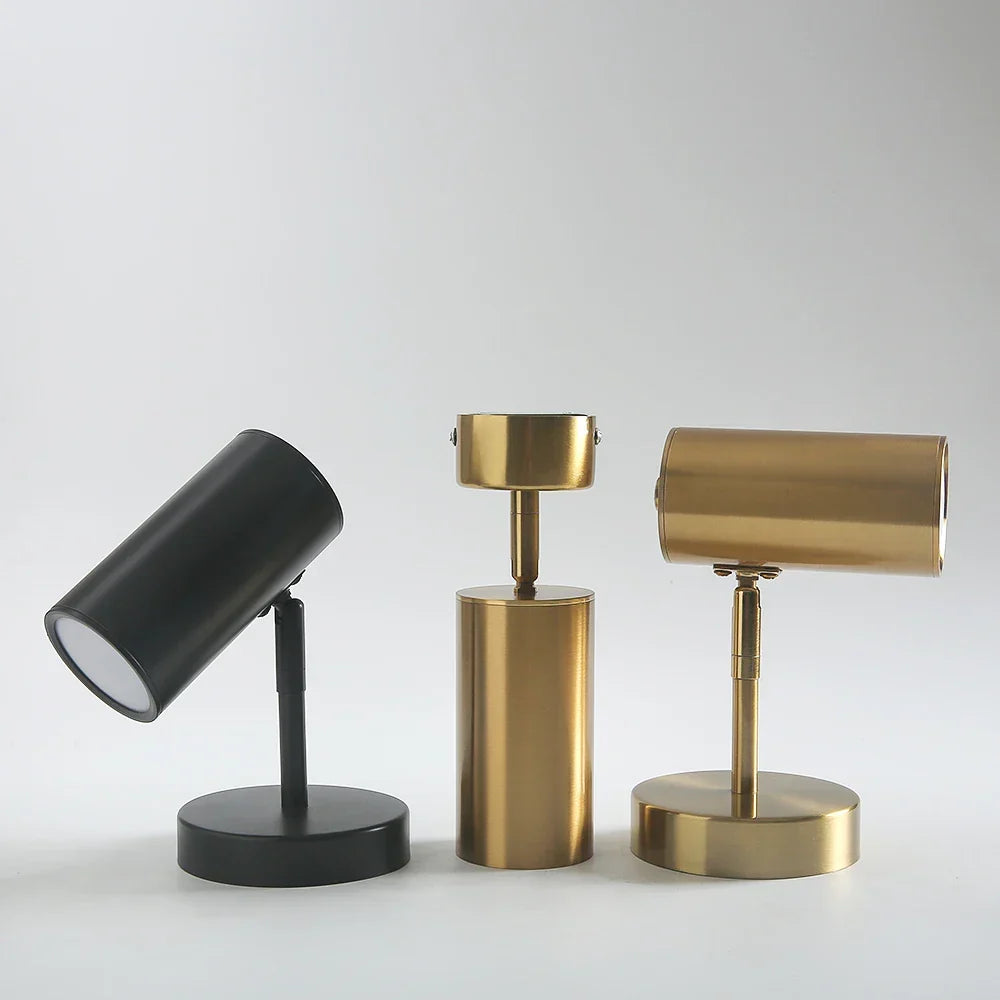 Wandspot LED Draaibaar Metaal Zwart Goud Geïntegreerd Slaapkamer Woonkamer Leeslamp Accentverlichting Modern Minimalistisch