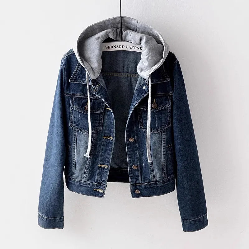 Dames Jeansjasje Blauw Denim Jasje