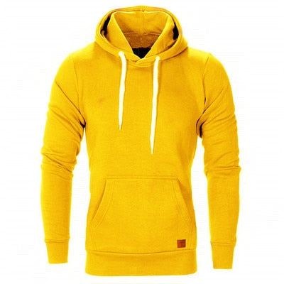 Heren Hoodie Zacht Casual met Buidelzak voor Dagelijks Gebruik