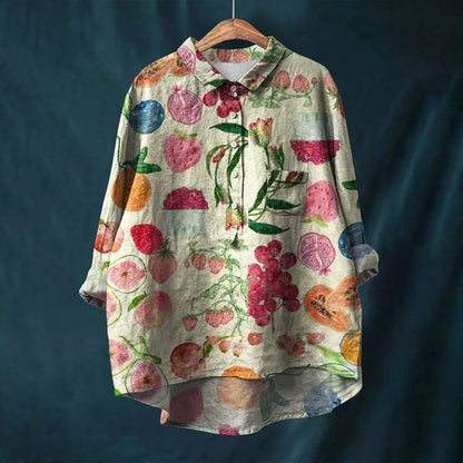 Variant image for Liesa | Camicia Floreale - 100% Cotone, Elegante e Versatile-31