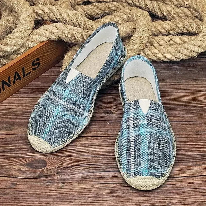 Heren Slip-On Schoenen met Graffiti Print