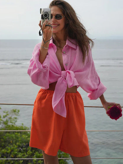 Dames Blouse Luchtig en Stijlvol Losvallend
