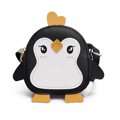 Meisjes Schoudertas Pinguin Design Leer