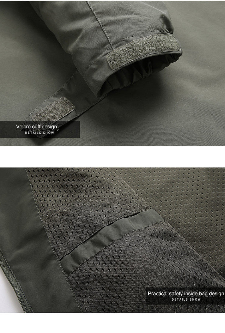 Waterdichte Softshell Jas voor Heren Winddicht