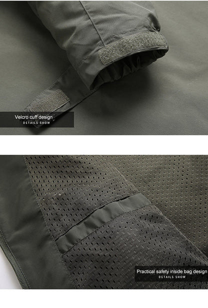 Waterdichte Softshell Jas voor Heren Winddicht
