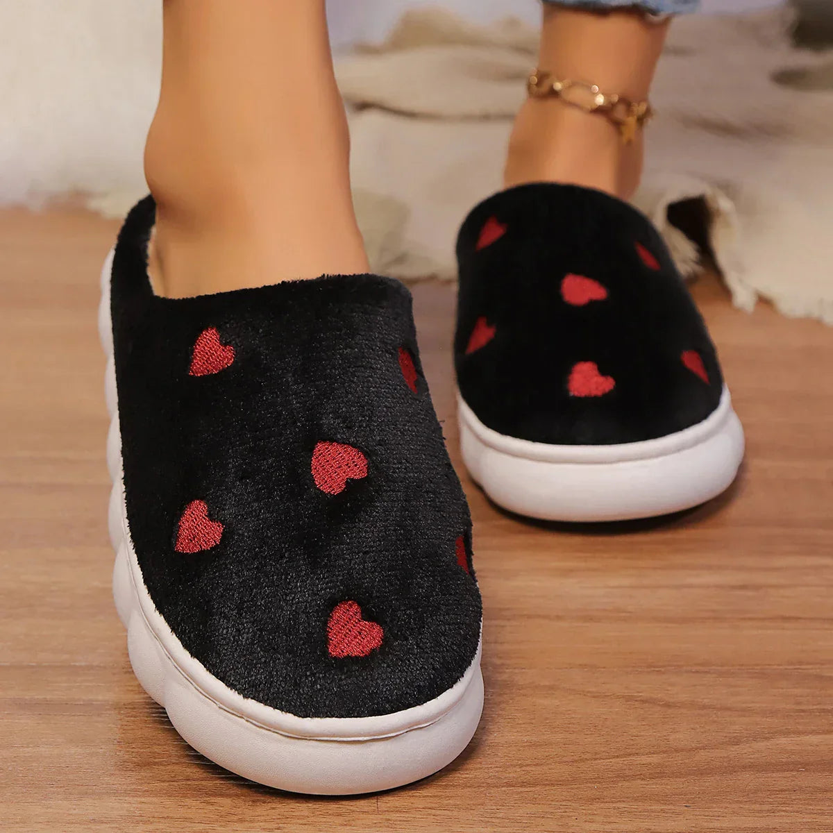 Zachte Luxe Slippers voor Warme Voeten