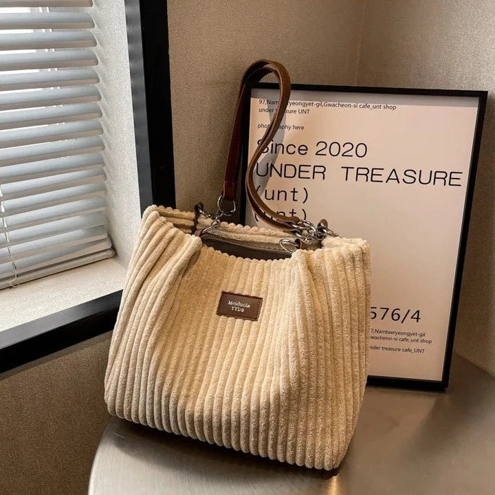 Vrouwen Handtas Fluweel Zwart Elegante Design