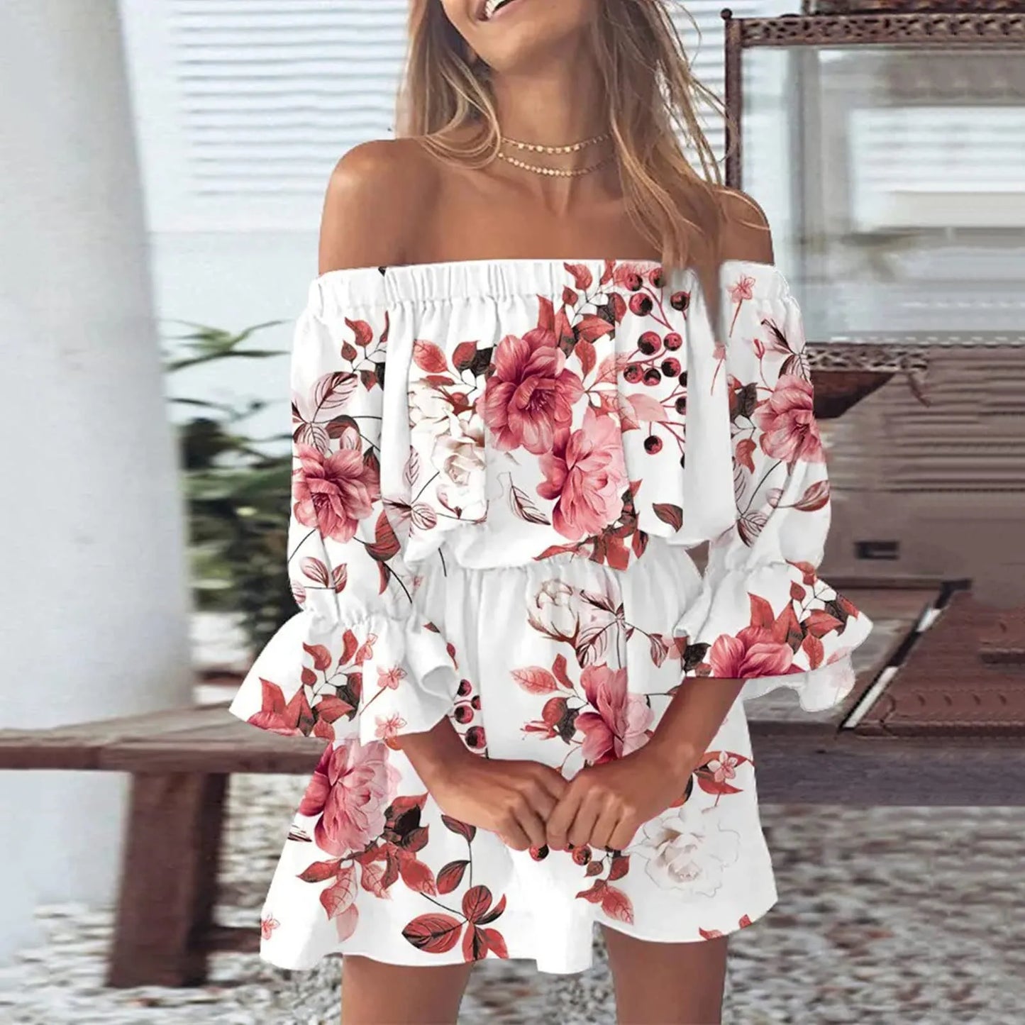 Zomerjurk Boho Stijl Luxe Jurk voor Vrouw