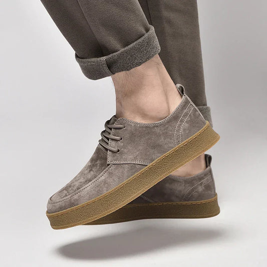 Heren Sneaker van Wildleder Comfortabel Elegant - StudioMarella