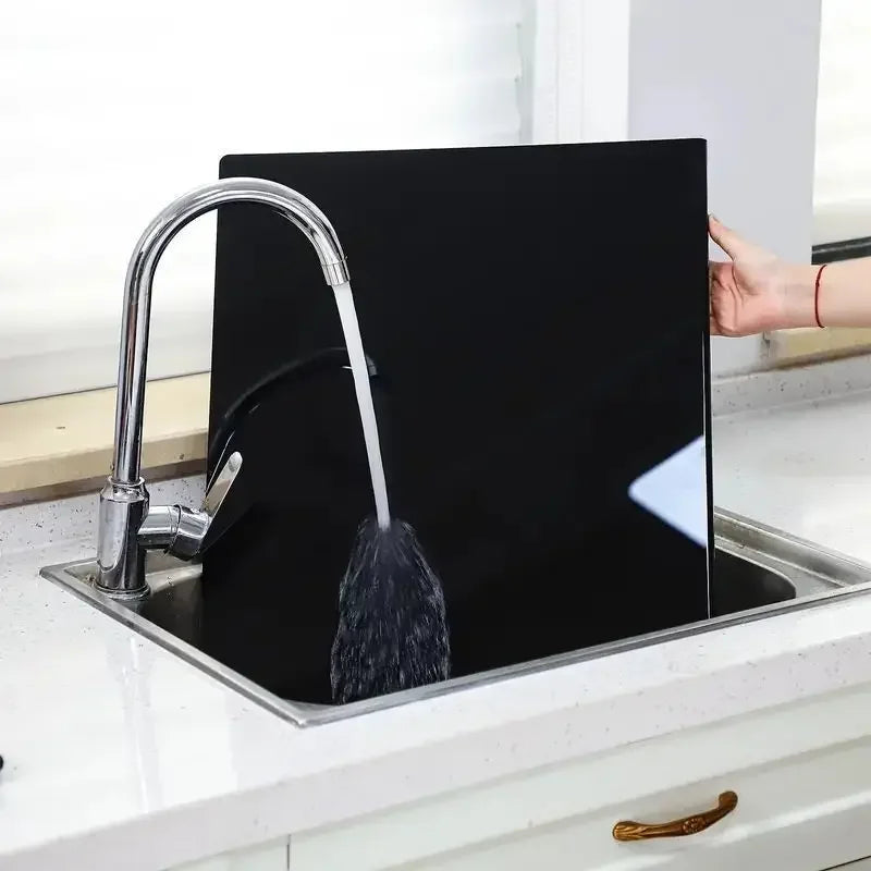 Acryl Snijplank 45×35 cm met Antislip en Handige Lip voor Keuken
