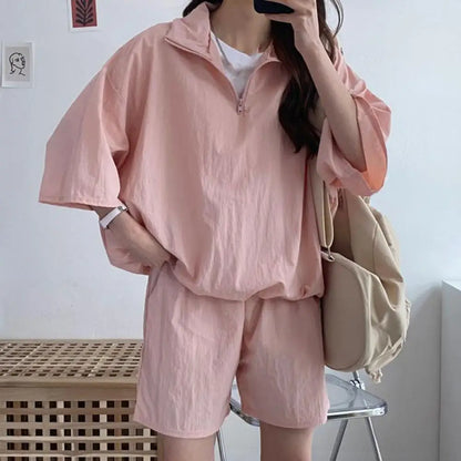 Zomerset Tracksuit Vrouwelijk Comfortabel Zomerse Stijl