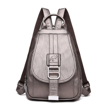 Leren Damesrugzak Elegant Design Praktisch Schoudertas Dagelijks Gebruik Mode Accessoire Veelzijdig Stijlvol