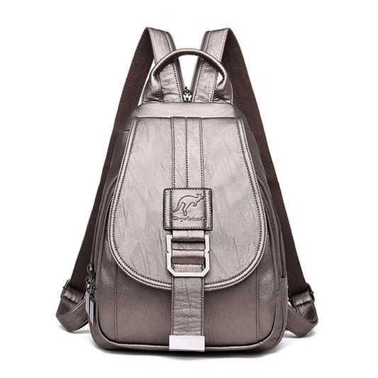 Leren Damesrugzak Elegant Design Praktisch Schoudertas Dagelijks Gebruik Mode Accessoire Veelzijdig Stijlvol
