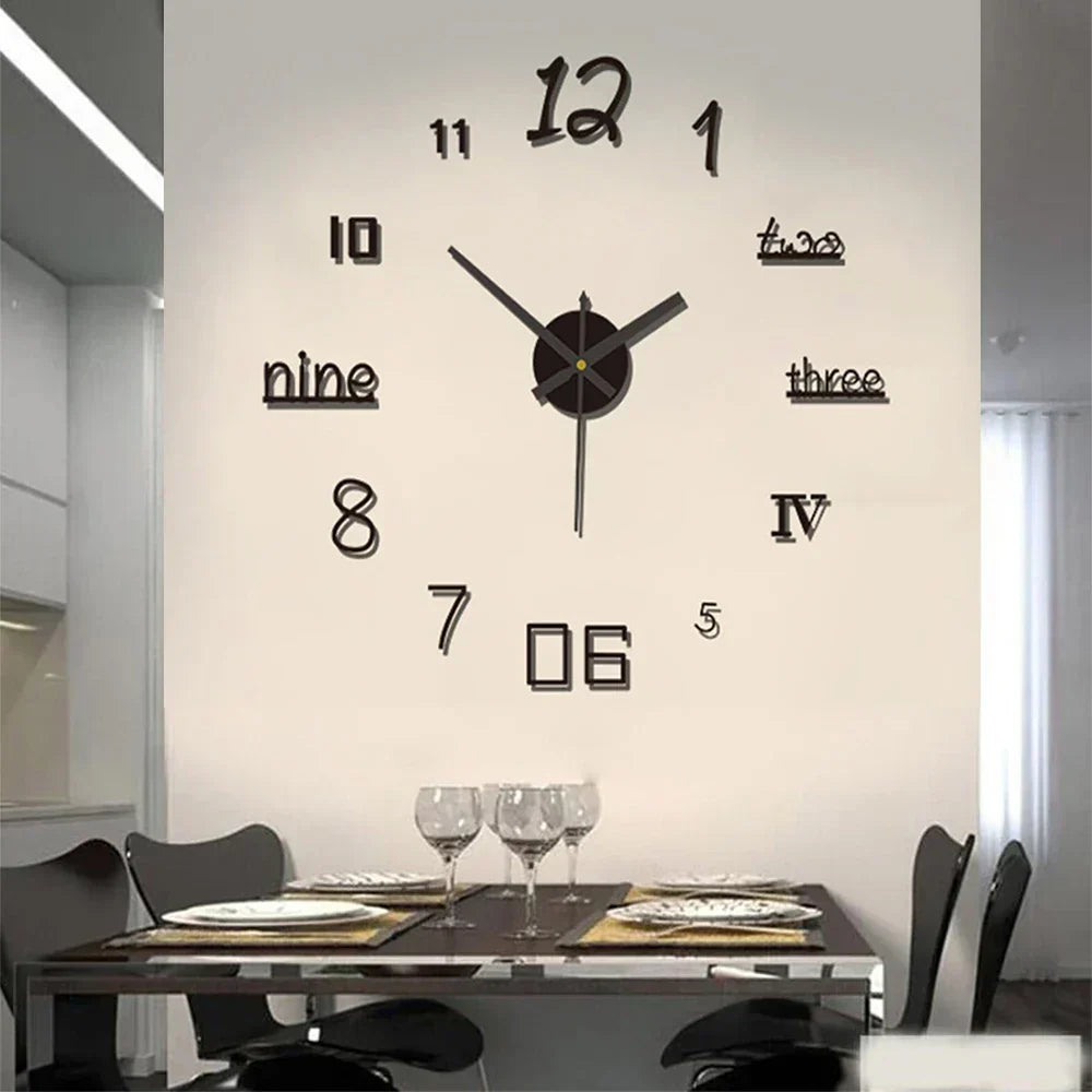 Design Wandklok met Uniek Artistiek Ontwerp – Stil en Decoratief voor Elk Interieur