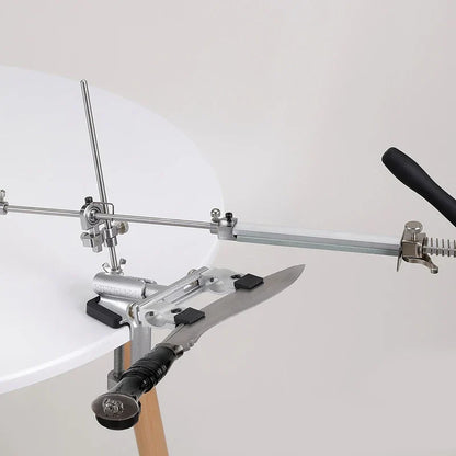 Professionele Messenslijper met Verstelbare Hoek – Ergonomisch en Veilig voor Alle Mestypen – Milieuvriendelijk Aluminiumlegering Design