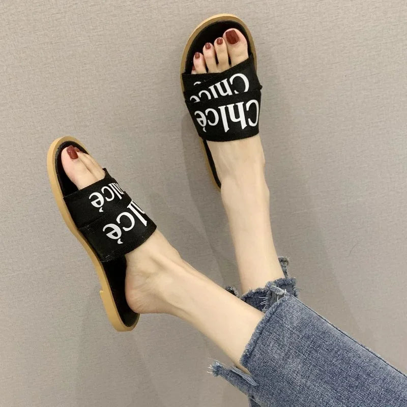 Vrouwelijke Zomersandalen Mode Stijl