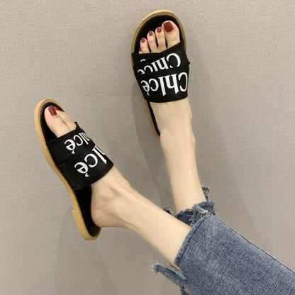 Vrouwelijke Zomersandalen Mode Stijl
