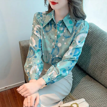 Vrouwelijke Blouse Elegante Mode Jurk Blouse