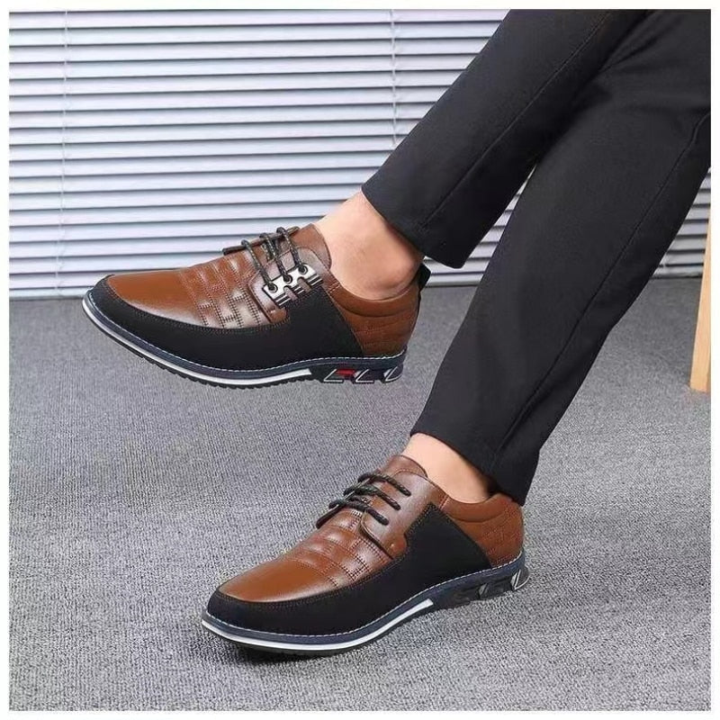 Klassieke Leren Herenschoenen – Elegante Instappers voor Iedere Gelegenheid