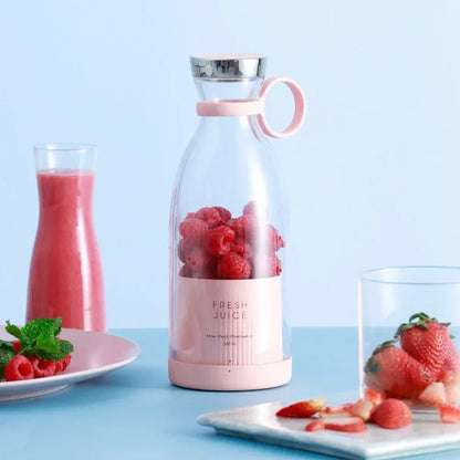 Draagbare elektrische blender en sapmaker voor smoothies, sappen en shakes onderweg
