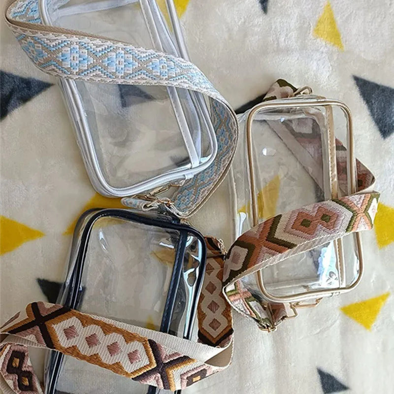 Transparante Crossbody Tas voor Dames