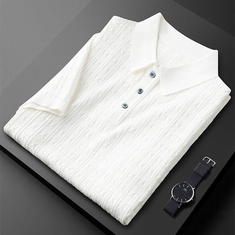 Heren Polo Shirt Kwaliteitsshirt Casual Stijl