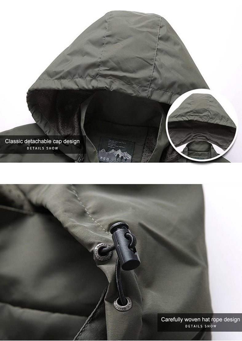 Waterdichte Softshell Jas voor Heren Winddicht - StudioMarella