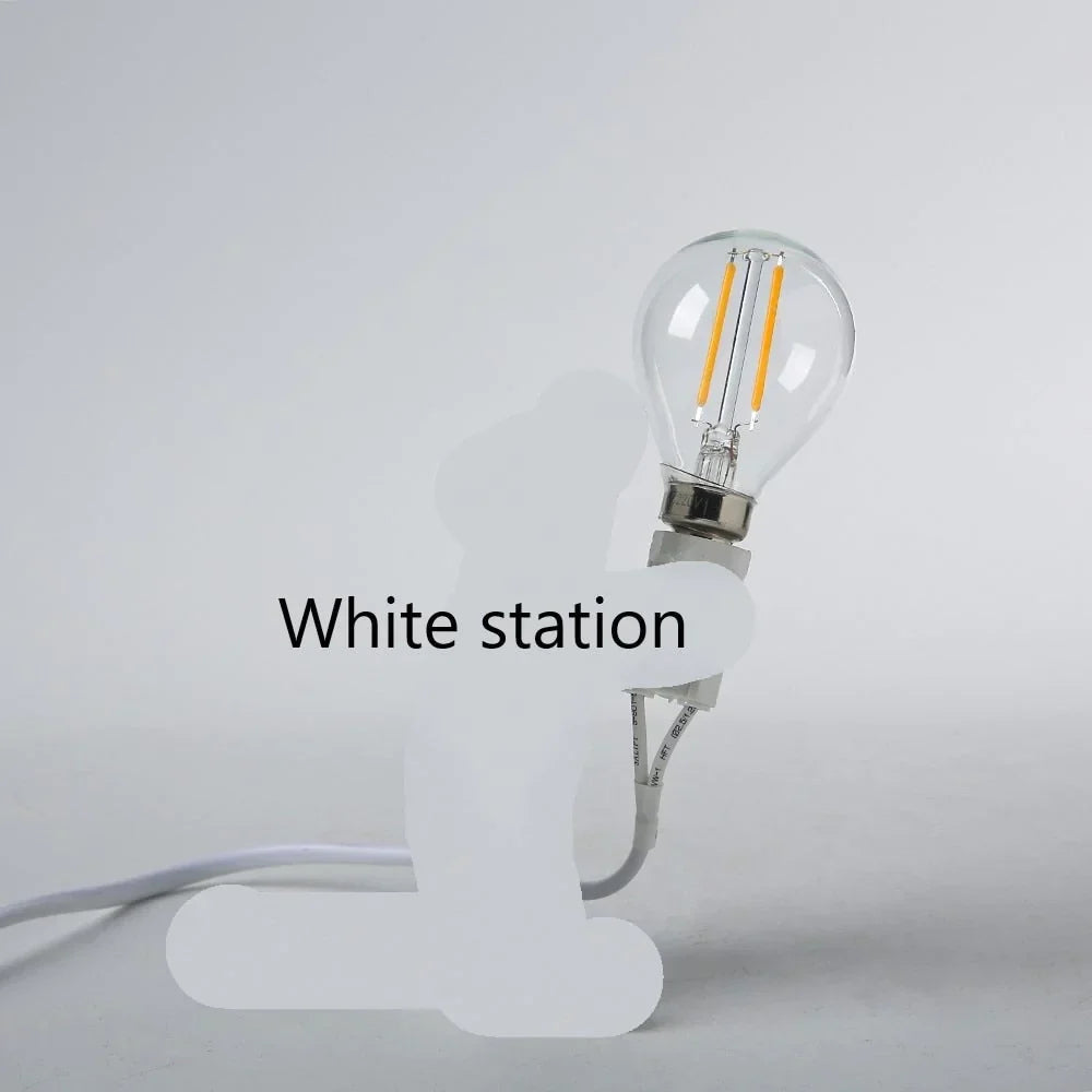 Decoratieve Muizenlamp Hars LED Verlichting Zittend of Liggend Wit Goud Zwart Tafel- en Nachtkastlamp voor Woonkamer Slaapkamer Kinderkamer