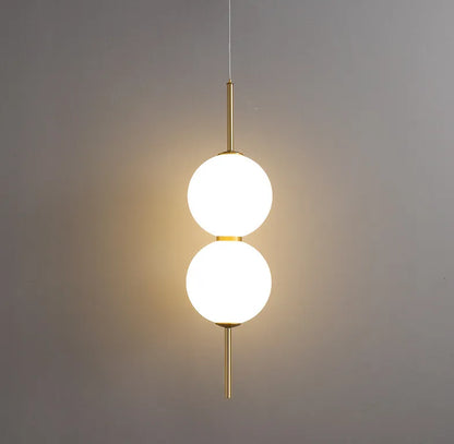 Moderne Glazen Hanglamp met 1, 2, 3 of 4 Lichtpunten – Eigentijds Design voor Slaapkamer, Eetkamer, Woonkamer