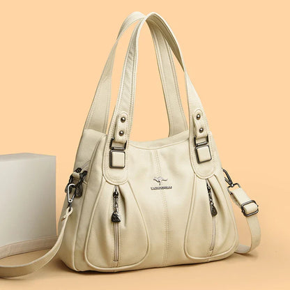 Vegan Leren Bucket Tasje Charme Model