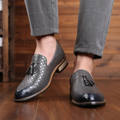Stijlvolle Heren Schoenen Italiaanse Stijl
