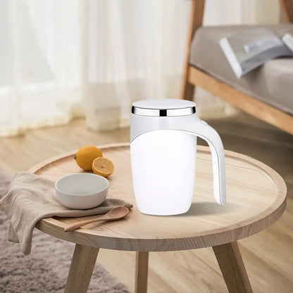 Zelfroerende Thermosbeker 400ml – Automatisch Mixende Reisbeker met Verwarmfunctie