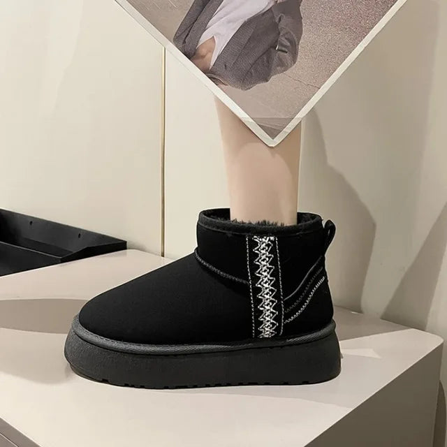 Dames Laarzen Kort Leer Mini Modellen - StudioMarella