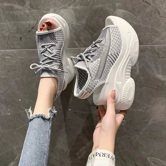 Sandalen Zomer Mesh Sloffen voor Dames - StudioMarella