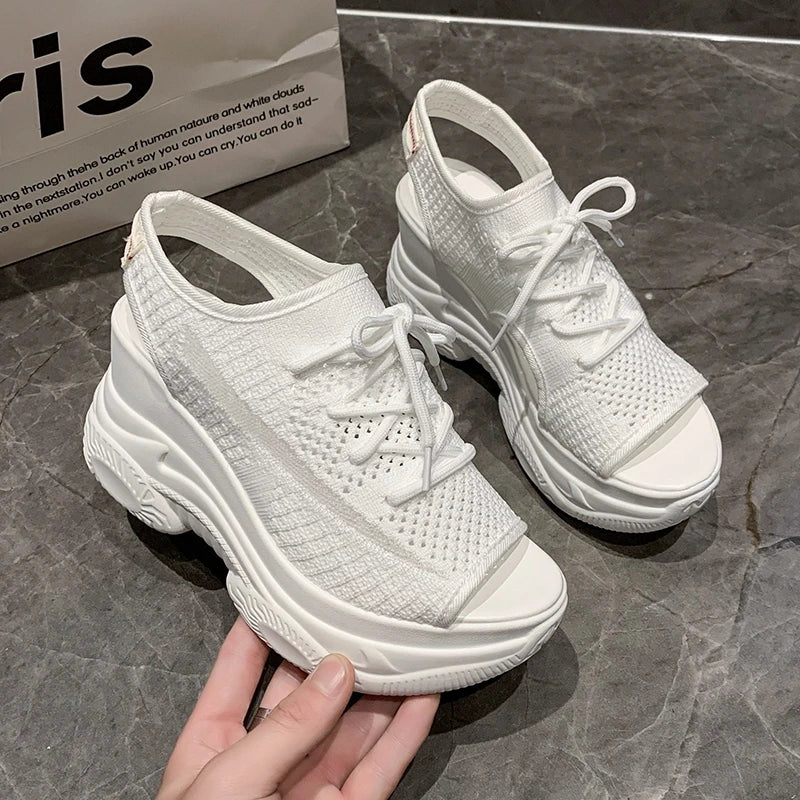 Sandalen Zomer Mesh Sloffen voor Dames