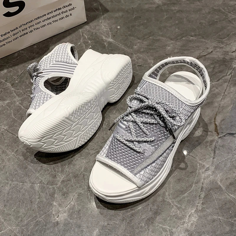 Sandalen Zomer Mesh Sloffen voor Dames