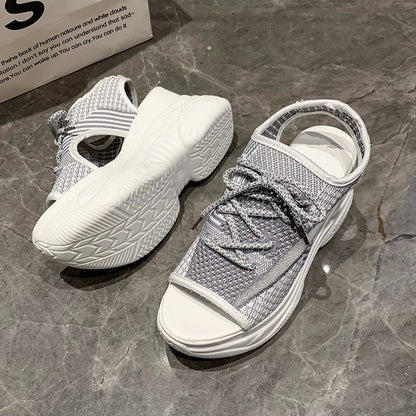 Sandalen Zomer Mesh Sloffen voor Dames
