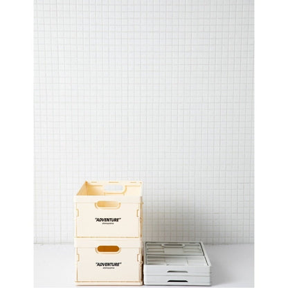 Opvouwbare Opbergkrat PP Stapelbaar A4 34x24cm 8kg Bureau Documenten Boeken