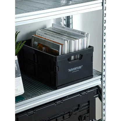 Opvouwbare Opbergkrat PP Stapelbaar A4 34x24cm 8kg Bureau Documenten Boeken
