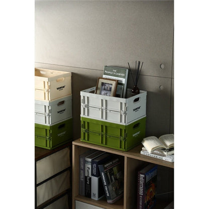 Opvouwbare Opbergkrat PP Stapelbaar A4 34x24cm 8kg Bureau Documenten Boeken