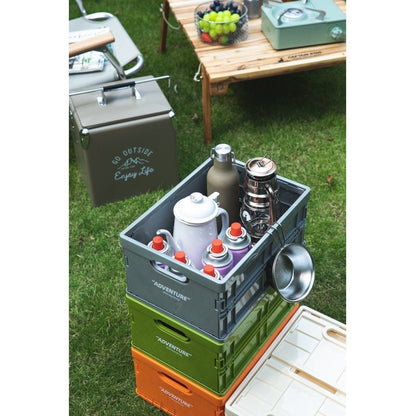 Opvouwbare Opbergkrat PP Stapelbaar A4 34x24cm 8kg Bureau Documenten Boeken
