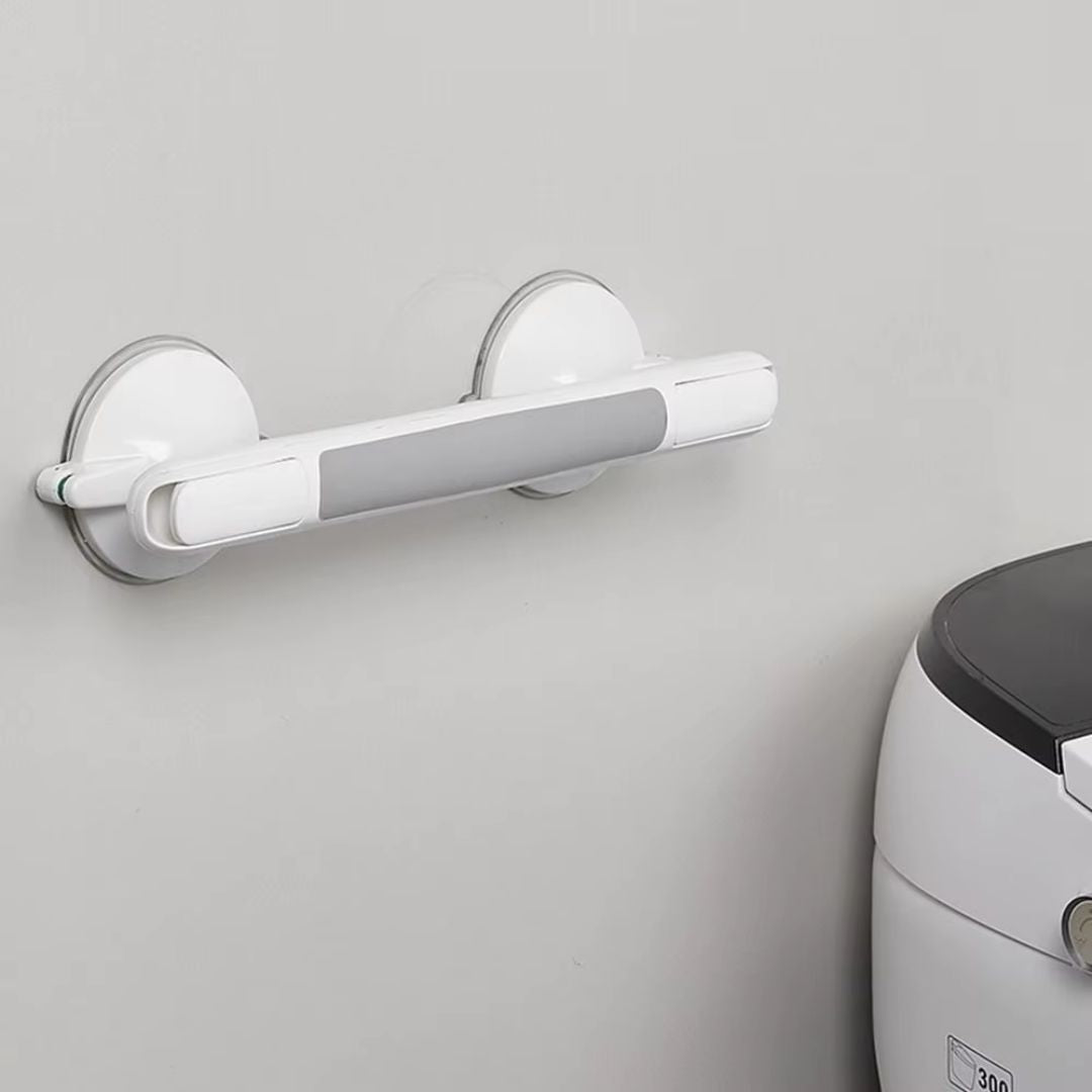 Veiligheidsbeugel voor Douche met Zuignappen – Anti-Slip Steunhandgreep Badkamer Haltergrip Senioren Veiligheid Montagevrij