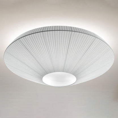 Plafondlamp Oosterse Stijl Stoffen Kap Zachte Verlichting voor Eetkamer Woonkamer Dimbaar 3 Maten