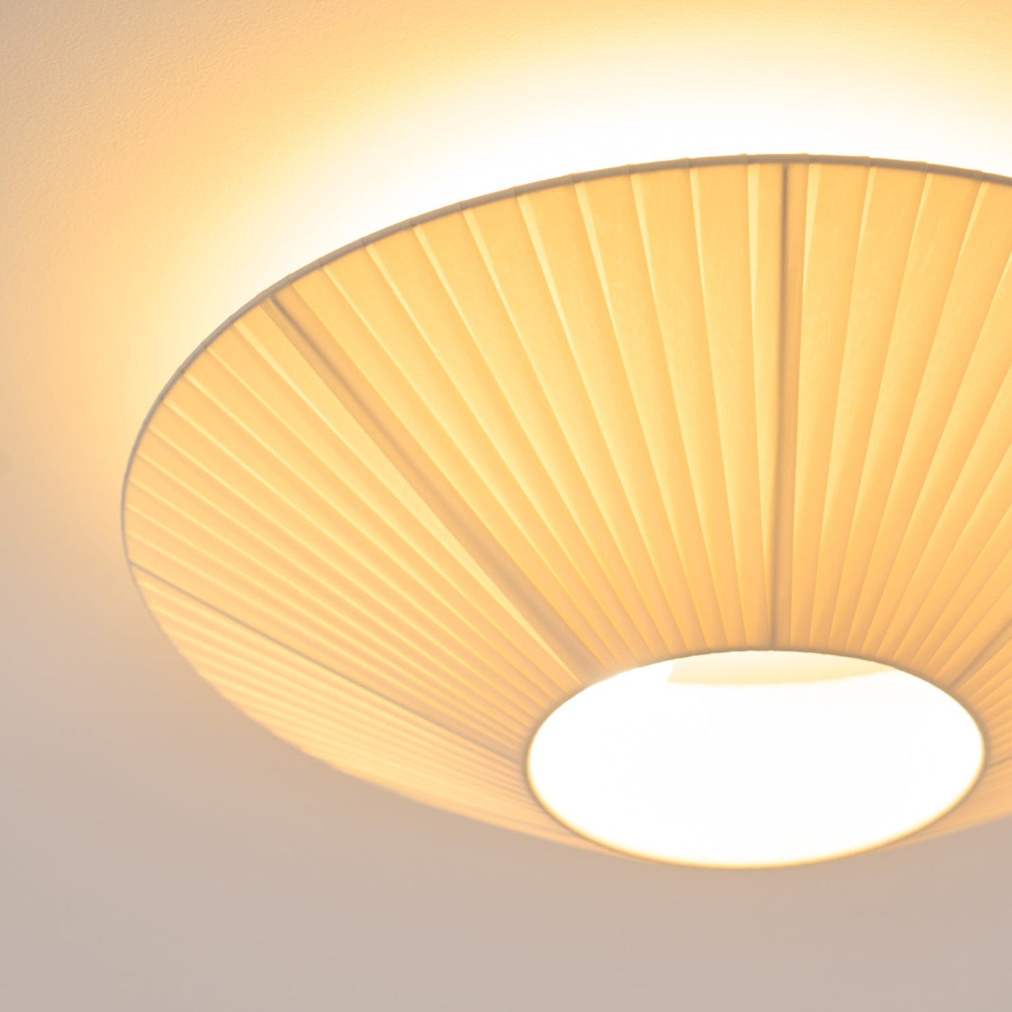 Plafondlamp Oosterse Stijl Stoffen Kap Zachte Verlichting voor Eetkamer Woonkamer Dimbaar 3 Maten