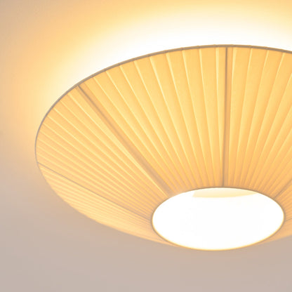Plafondlamp Oosterse Stijl Stoffen Kap Zachte Verlichting voor Eetkamer Woonkamer Dimbaar 3 Maten