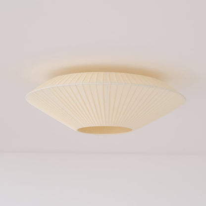 Plafondlamp Oosterse Stijl Stoffen Kap Zachte Verlichting voor Eetkamer Woonkamer Dimbaar 3 Maten