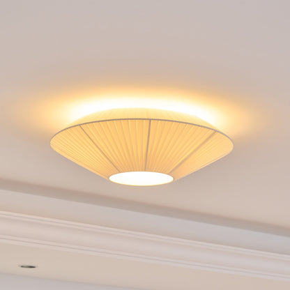 Plafondlamp Oosterse Stijl Stoffen Kap Zachte Verlichting voor Eetkamer Woonkamer Dimbaar 3 Maten